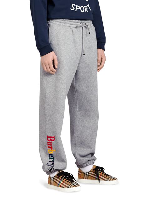 burberry sweatpants rainbow